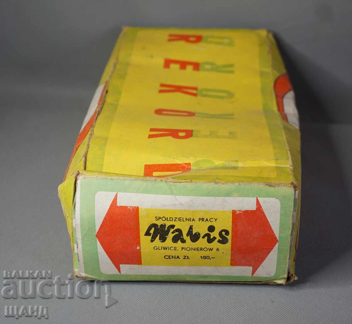 OPEL REKORD Παλιό πολωνικό πλαστικό παιχνίδι μοντέλο αυτοκινήτου με τιμή € 55.45 | 108.45 BGN