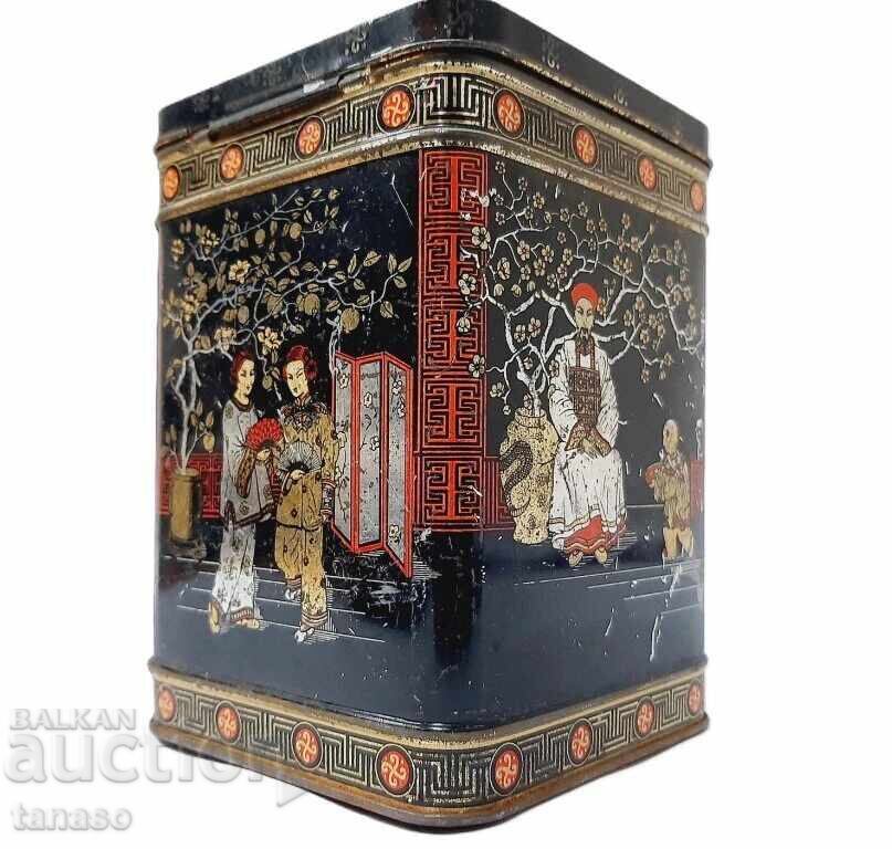 Δημοπρασία Παλιό αγγλικό κουτί τσαγιού – ανατολίτικο σχέδιο (8.3) Δημοπρασία Παλιό αγγλικό κουτί τσαγιού – ανατολίτικο σχέδιο (8.3)