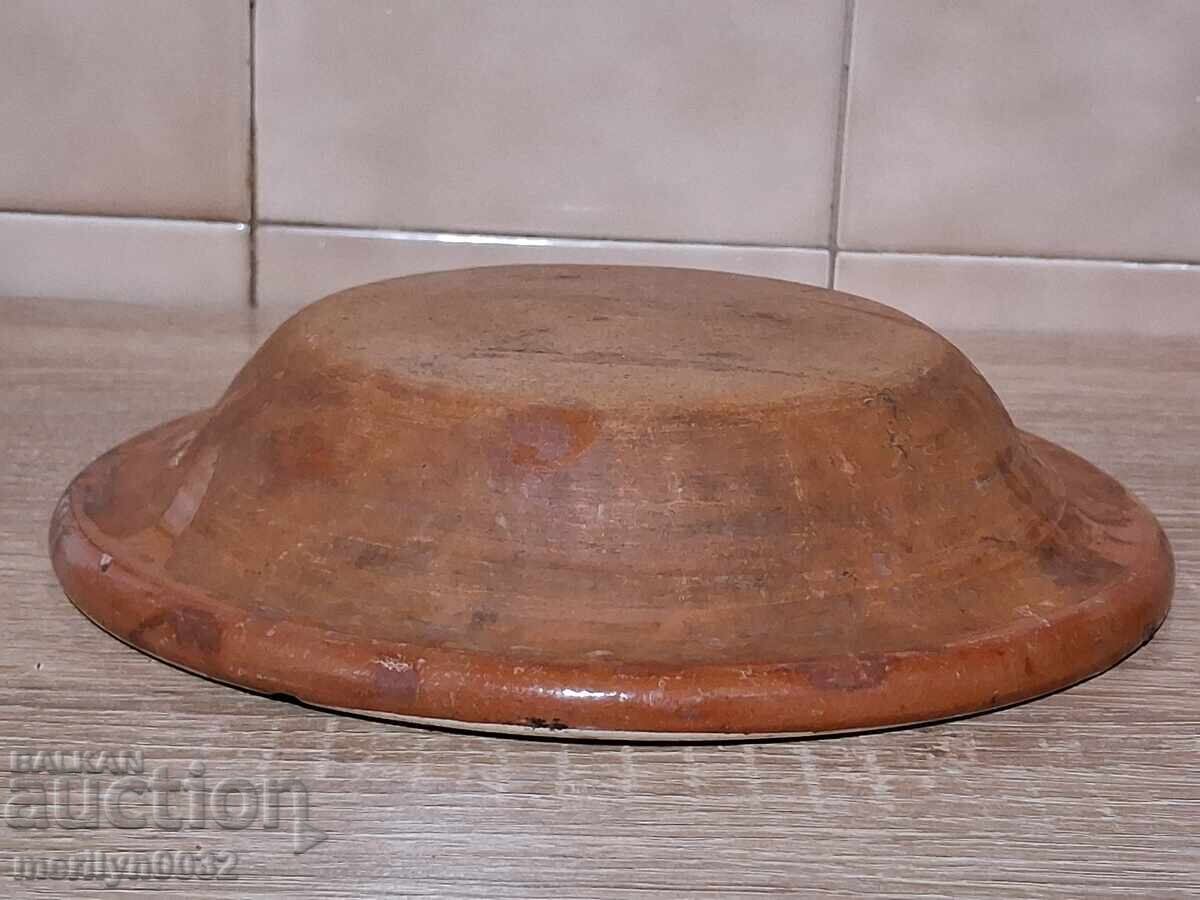 Livrarea Oală veche de lut, ceramică, farfurie