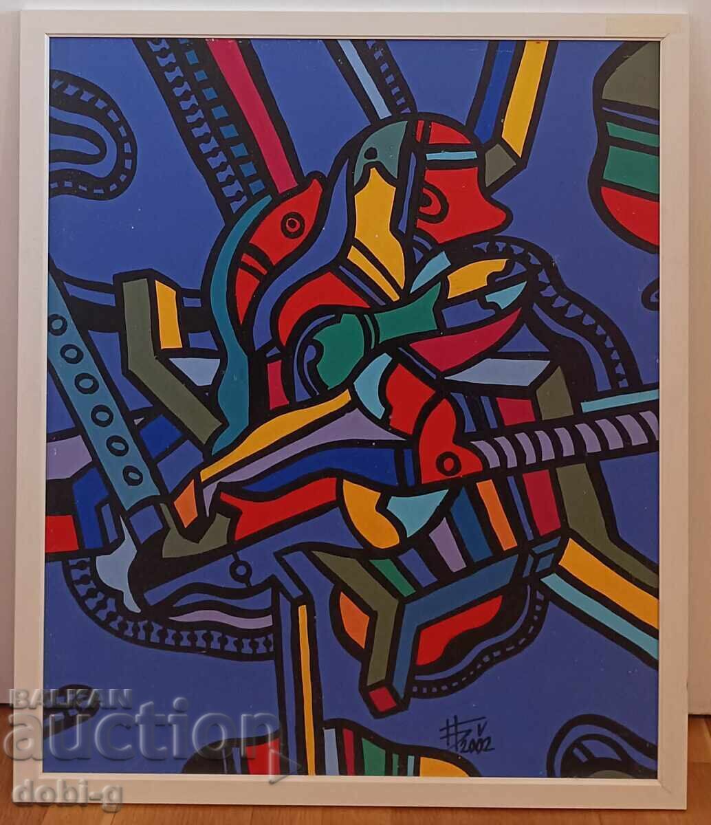 Painting by Bogdan Benev