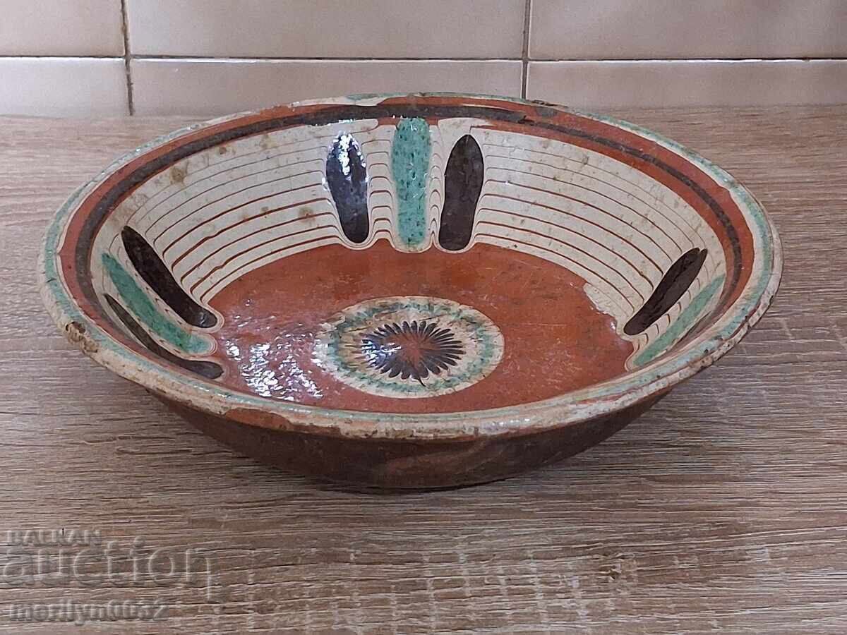 Παλιό πήλινο δοχείο, αγγεία, πιάτο - 5