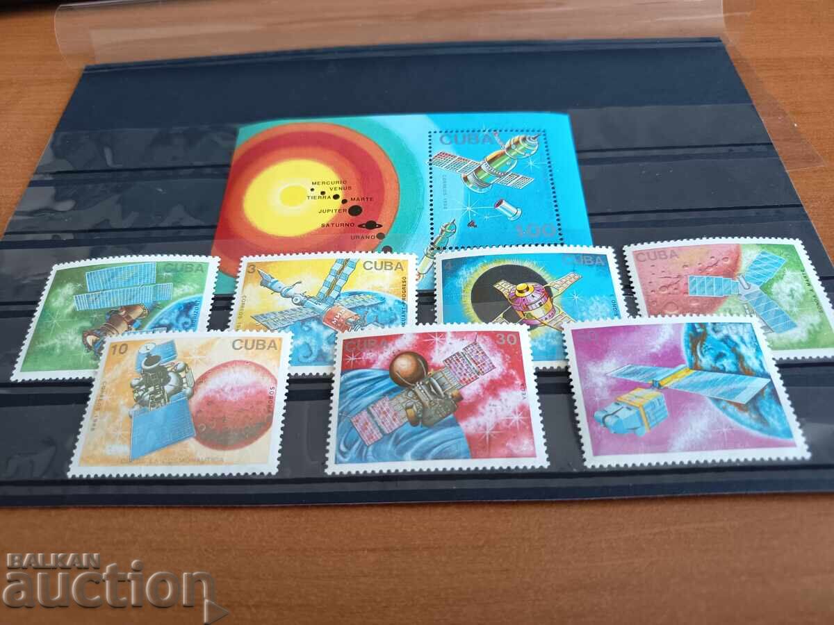 Куба космос, въздушна поща от 1988 г. с цена € 1.00 | 1.96 лв.