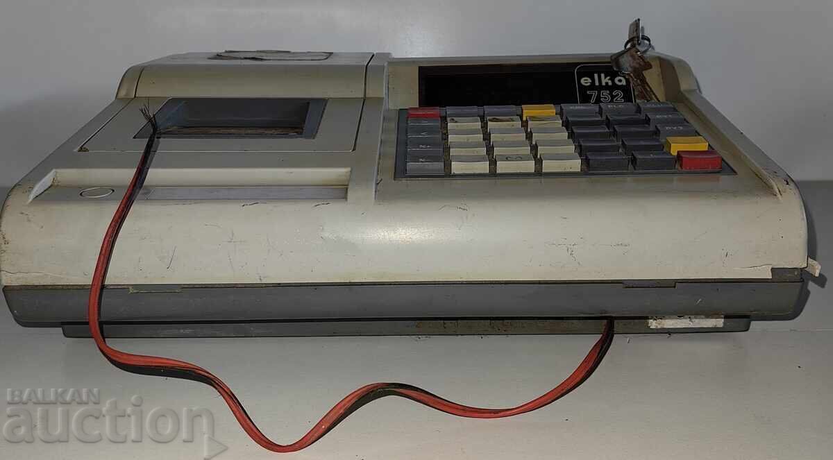 Auction  OLD CASH REGISTER UNKNOWN WORKING CONDITION FOR DECORATION