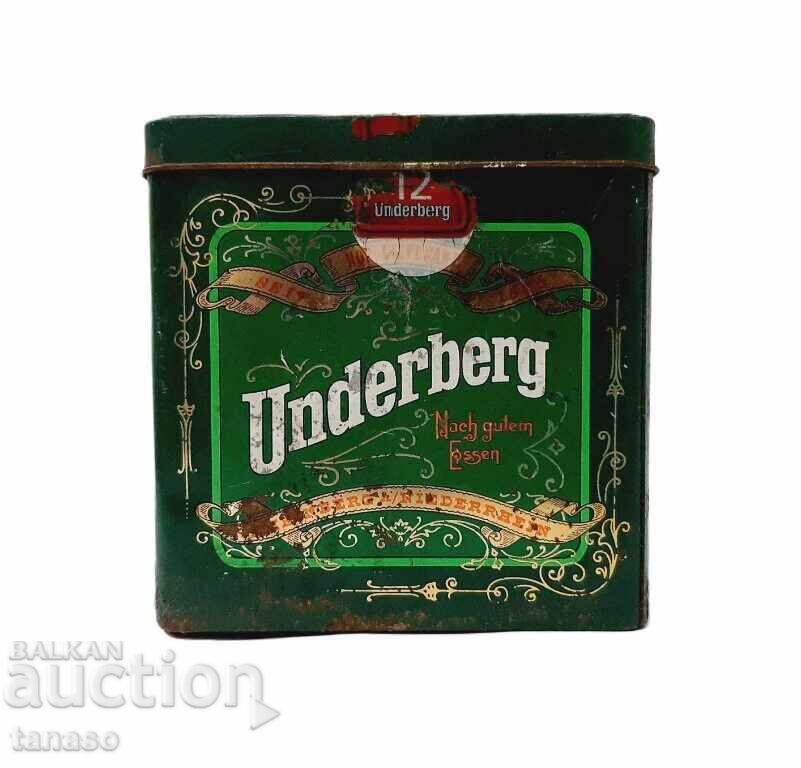 Cutie metalică veche Underberg(8.3)