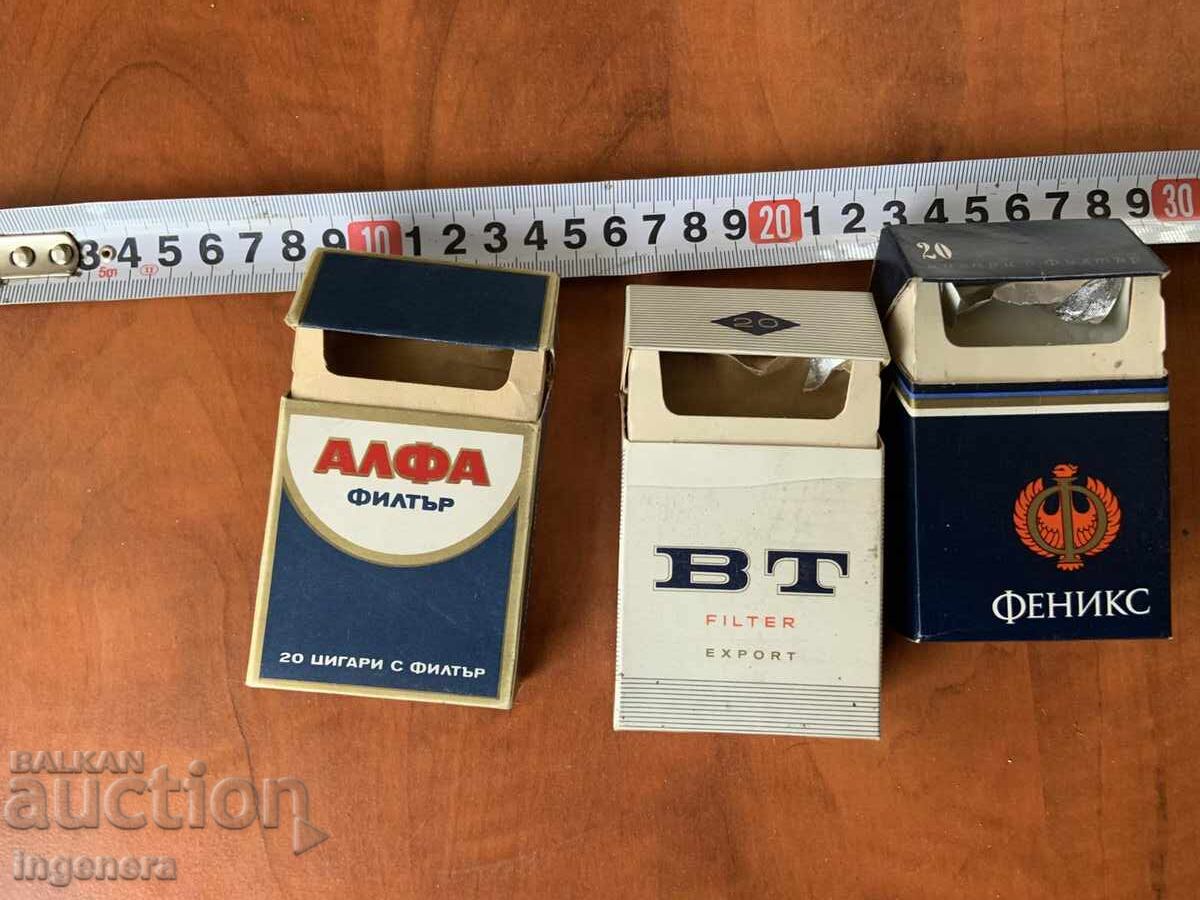 Licitație CUTIE CUTII DE ȚIGĂRI GOALE PENTRU COLECȚIE