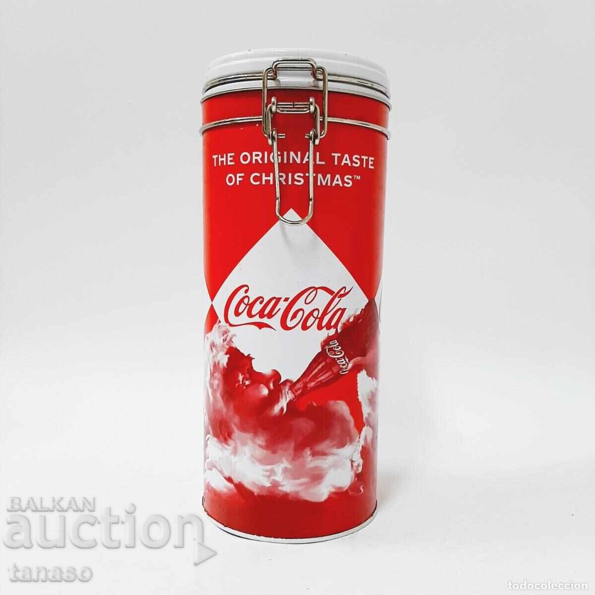 Συλλεκτικό κουτάκι Coca-Cola με καπάκι Άγιος Βασίλης