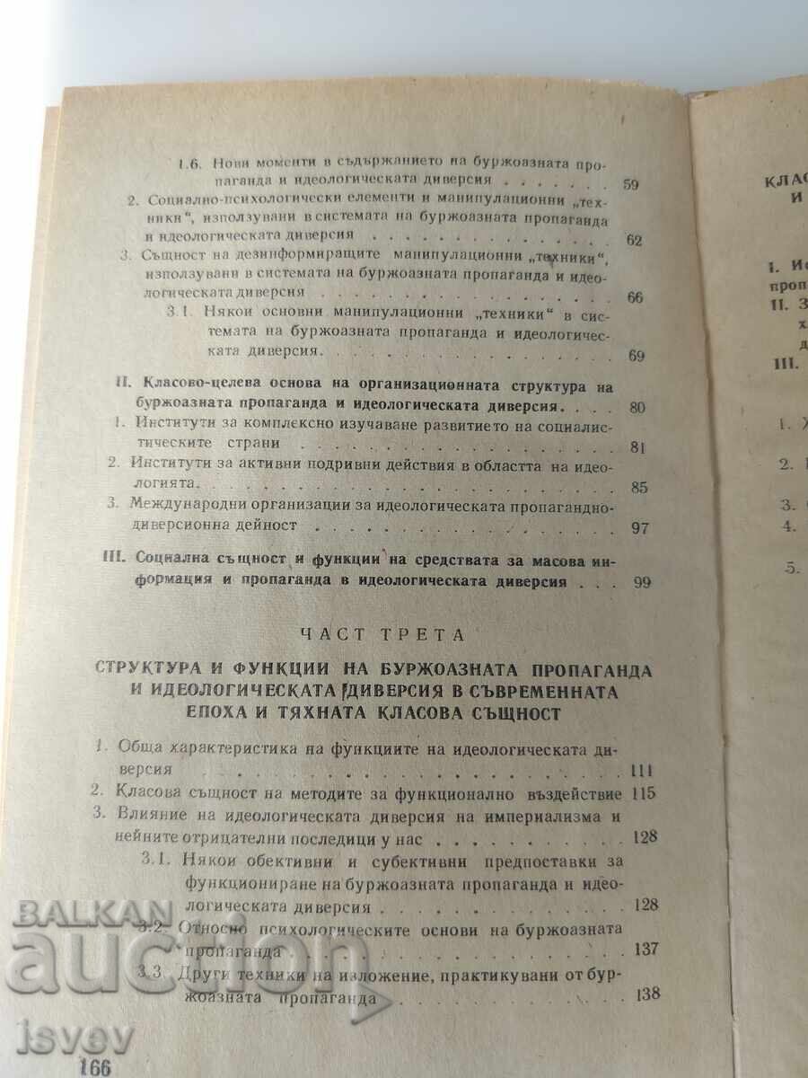 Доставка на Буржоазната пропаганда  теория и практика, 1976г.