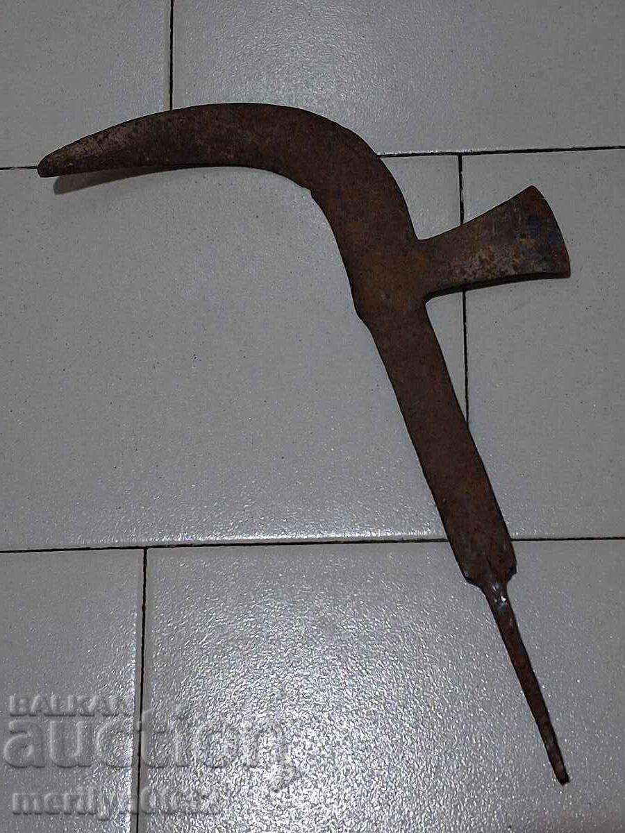 Livrarea Cositoare veche forjata manual, fier forjat