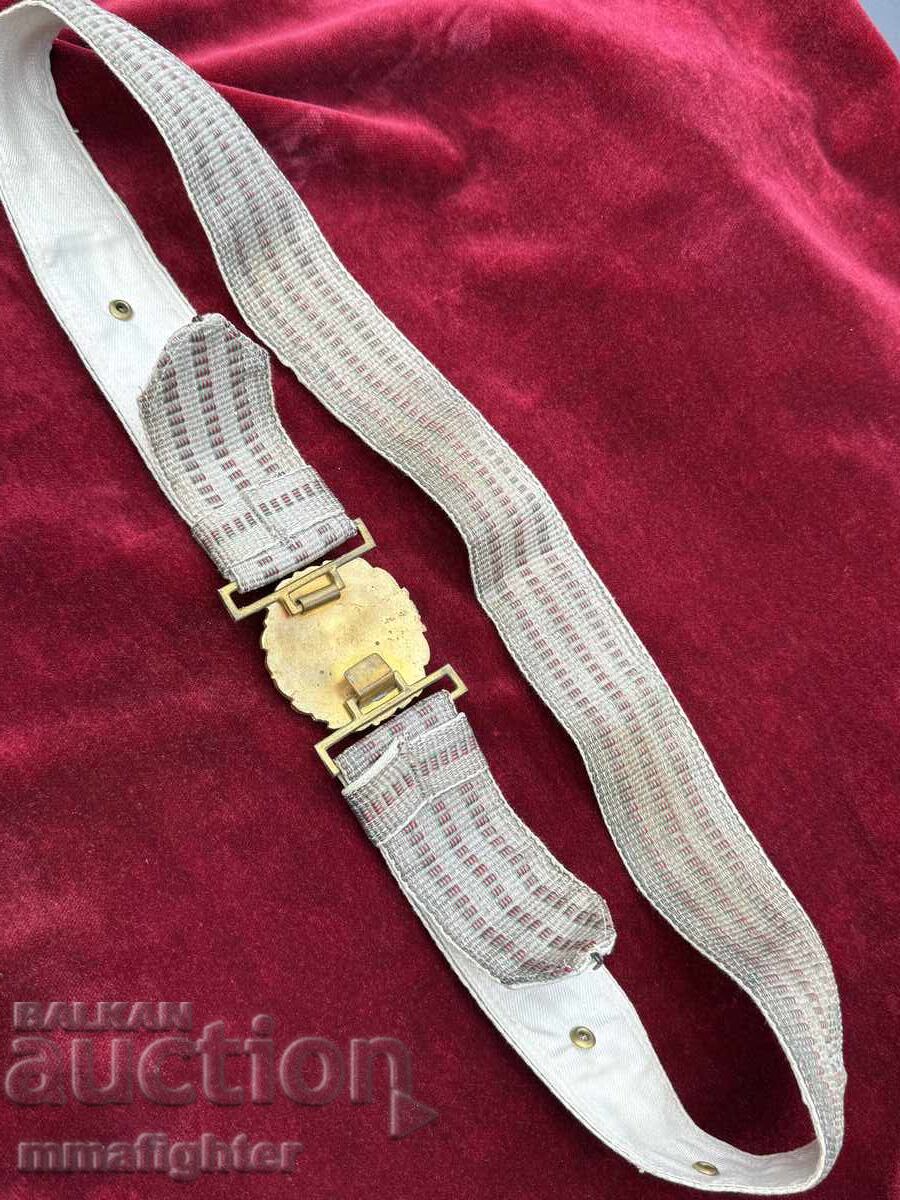 Офицерски Колан армейски Сърма сребро Военно-морски Котва с цена € 80.00 | 156.47 лв.