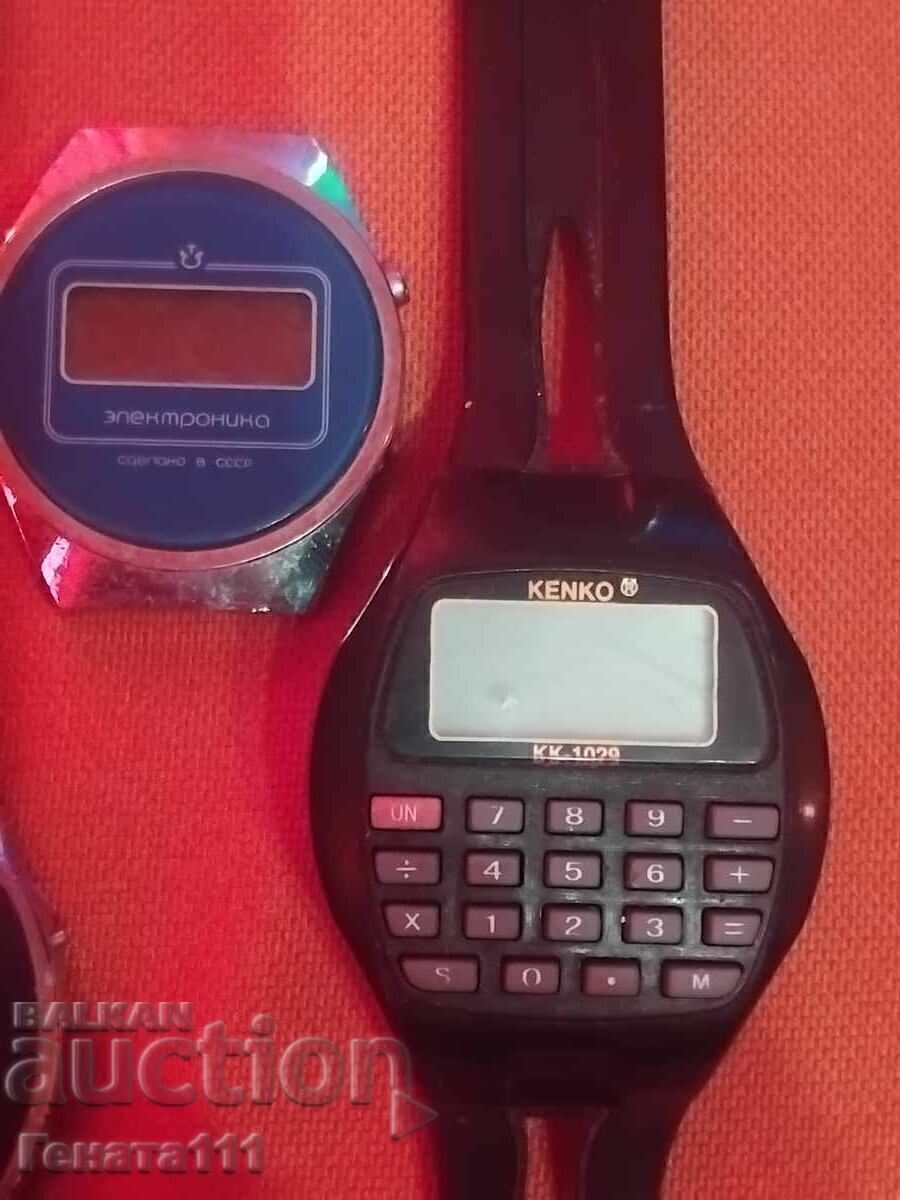 Аукцион Лот стари електрони часовници Аукцион Лот стари електрони часовници