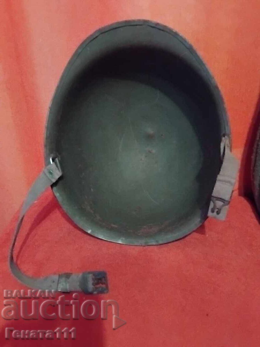 Auction  Old military helmet. World War II