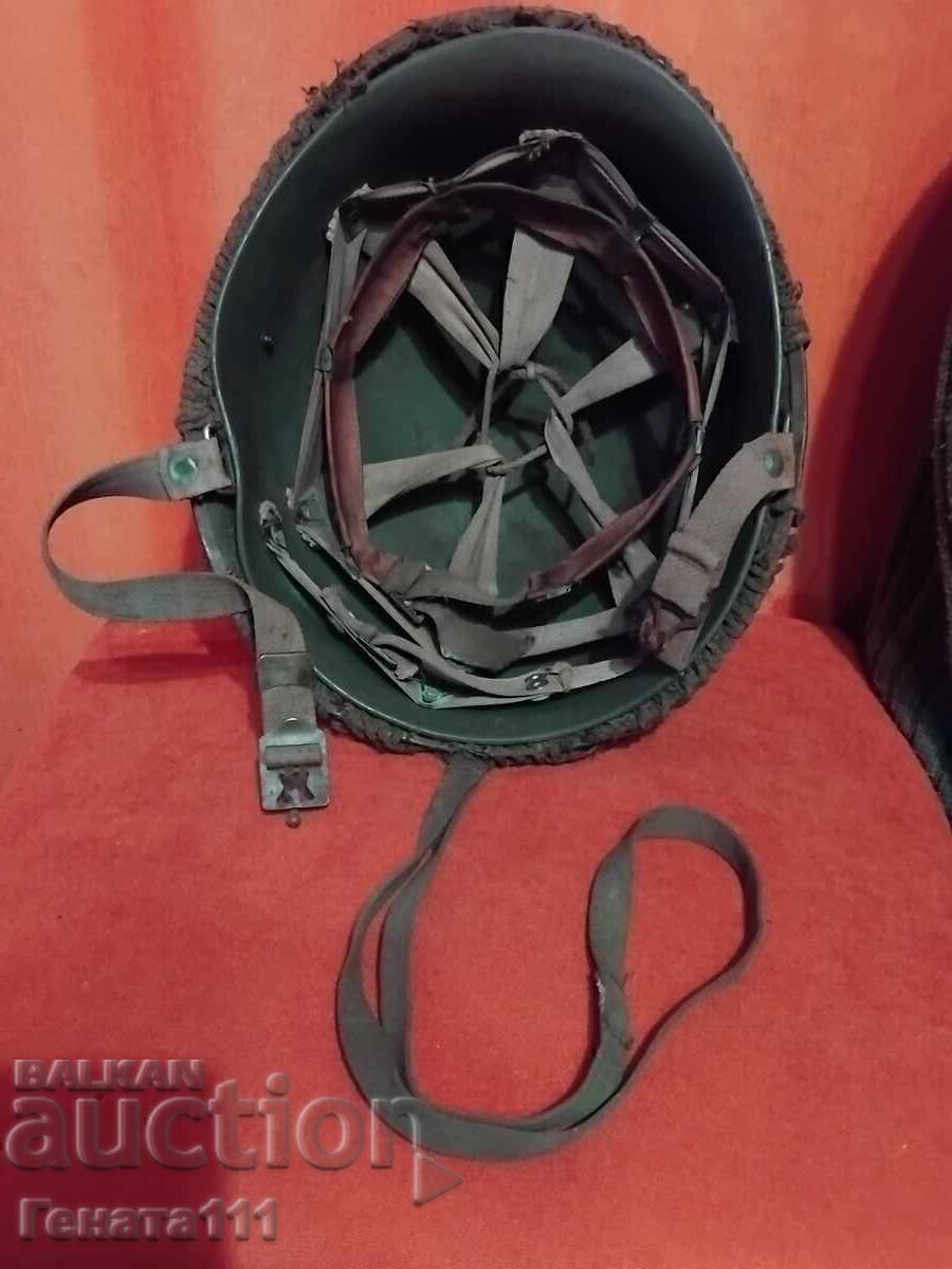 Old military helmet. World War II - 6