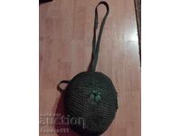 Old military helmet. World War II