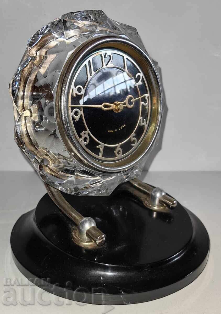 SOVIET MAYAK TABLE CLOCK with price € 10.00 | 19.56 BGN