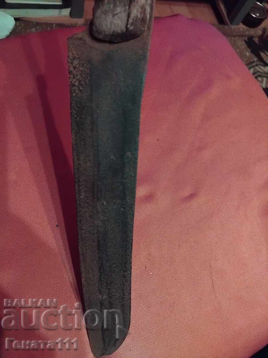 Vechi cuțit ciobănesc forjat karakulak - 6 Vechi cuțit ciobănesc forjat karakulak - 6