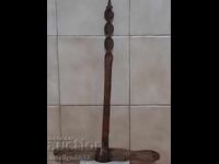 Παλιό ξυλουργικό εργαλείο, στριφτάρι, τρυπάνι χειρός