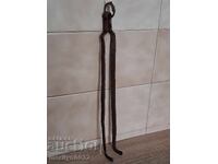 Dilaf vechi, clește, fier forjat pentru cuptor