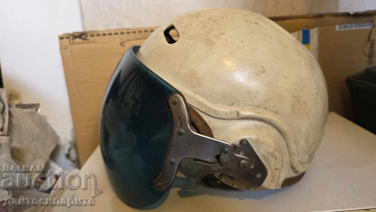 Livrarea Cască moto veche - CAT - Miliția Populară