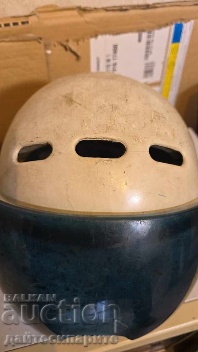 Cască moto veche - CAT - Miliția Populară - 5