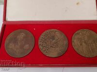 Plachete din bronz Polonia