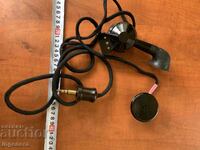 CĂȘTI DIFUZOR RECEPTOR TELEFON JACK BACHELITĂ DIN PERIOADA SOCIALISTĂ CĂȘTI