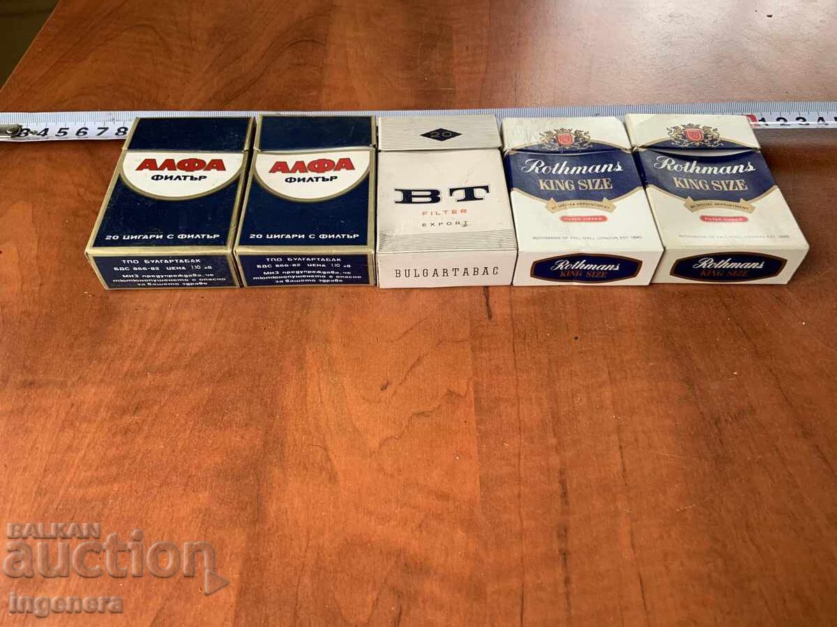 EMPTY CIGARETTE PACKS BOX FOR COLLECTION with price € 8.00 | 15.65 BGN