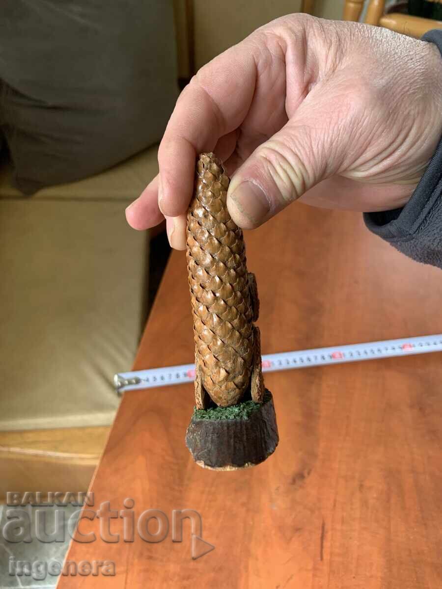 ФИГУРА ОТ ШИШАРКИ ЛЕШНИЦИ ДЪРВО И ЕКОМАТЕРИАЛИ ОТ СОЦА - 6