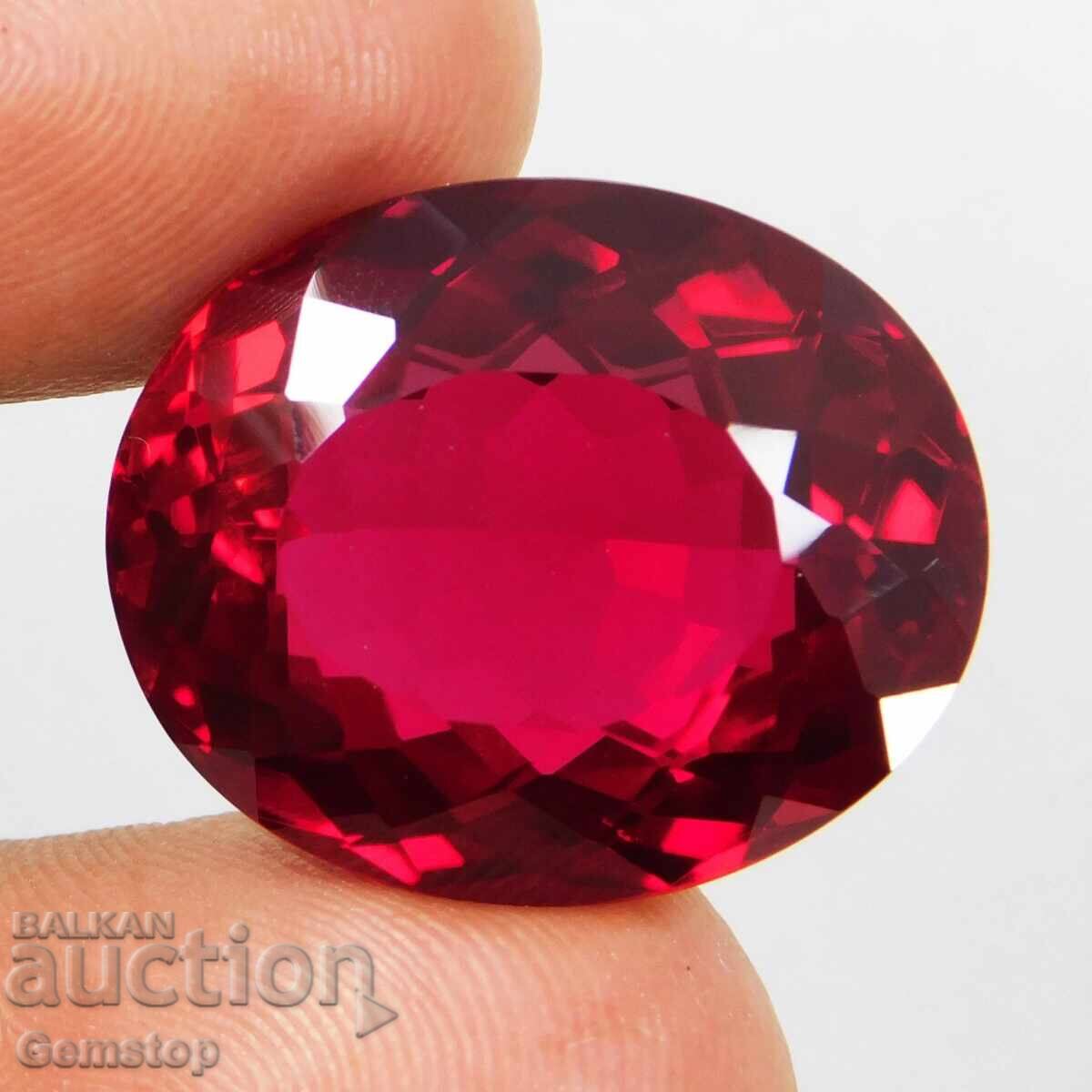 ΧΕ! 12.90 ct φυσικό ρουμπίνι οβάλ με πιστοποιητικό IGL από 1€! - 6 ΧΕ! 12.90 ct φυσικό ρουμπίνι οβάλ με πιστοποιητικό IGL από 1€! - 6