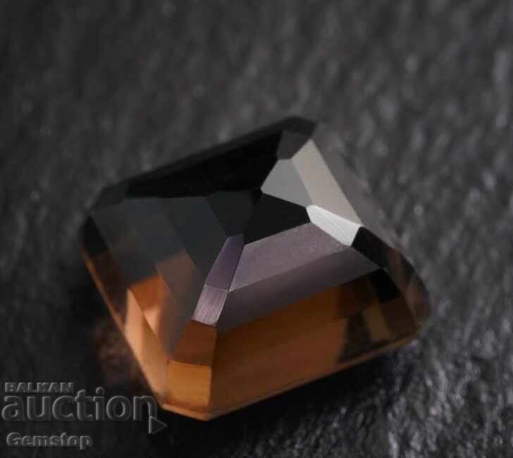 Δημοπρασία ΧΕ! 13.00ct φυσικός καπνιστός χαλαζίας πιστ. AGL από 1€!