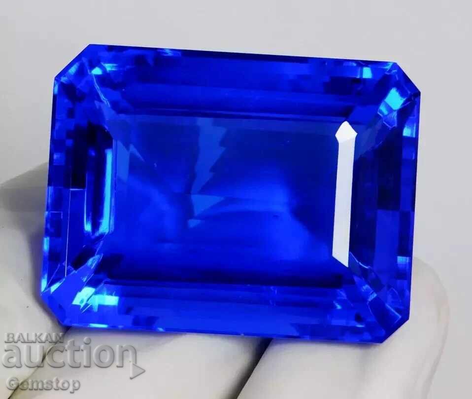 Παράδοση ΧΑ! 106.30ct φυσικό τοπάζι σμαραγδί με πιστοποίηση OMGTL από 1€!