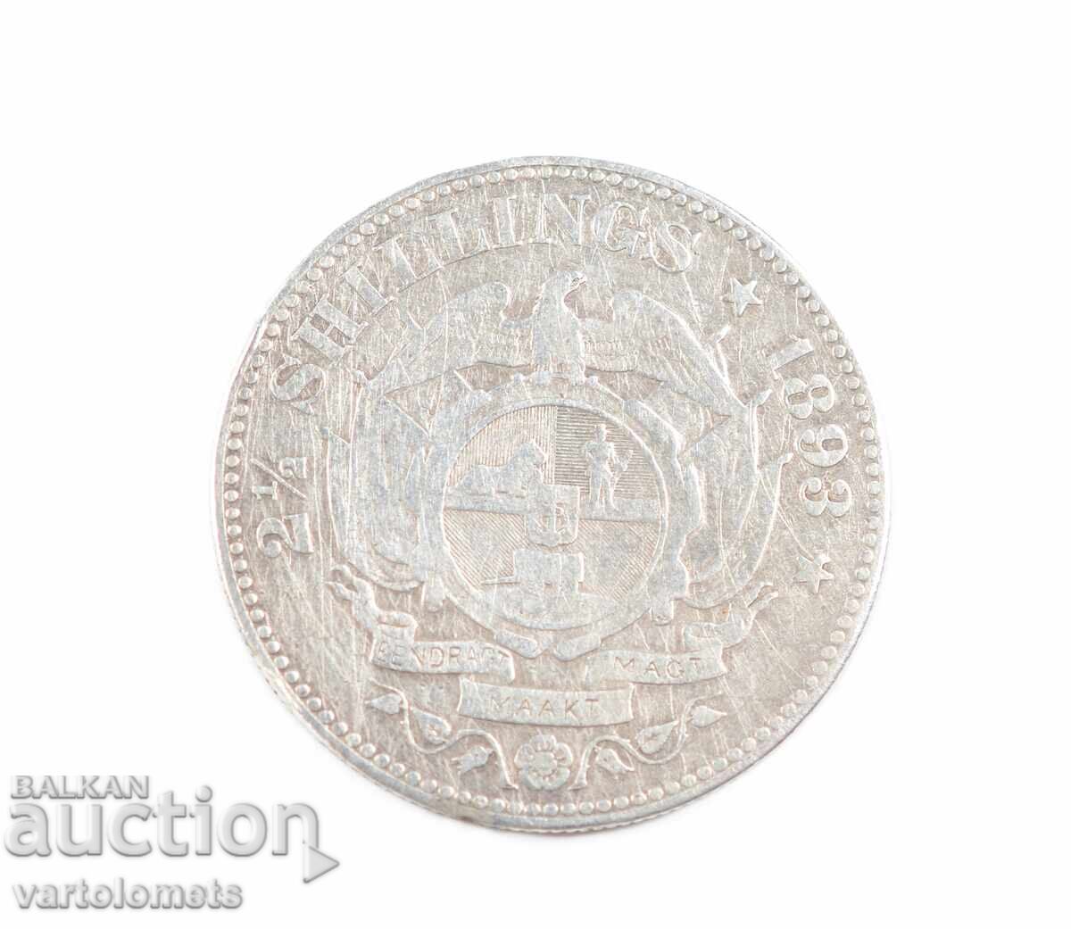 2½ Shillings 1893 - South African / Transvaal / Republic