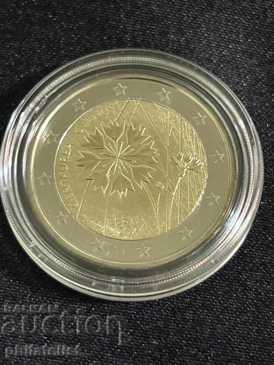 Εσθονία 2024 – 2 ευρώ – Κενταύριο, το εθνικό λουλούδι της Εσθονίας με τιμή € 4.45 | 8.70 BGN