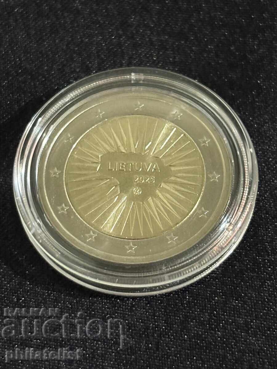 Литва 2025 – 2 евро - Национална отбрана UNC