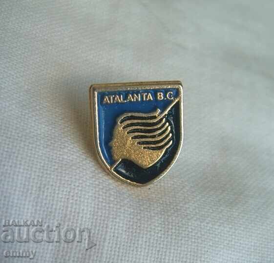 Значка футбол - ФК Аталанта/Atalanta BC, Бергамо, Италия