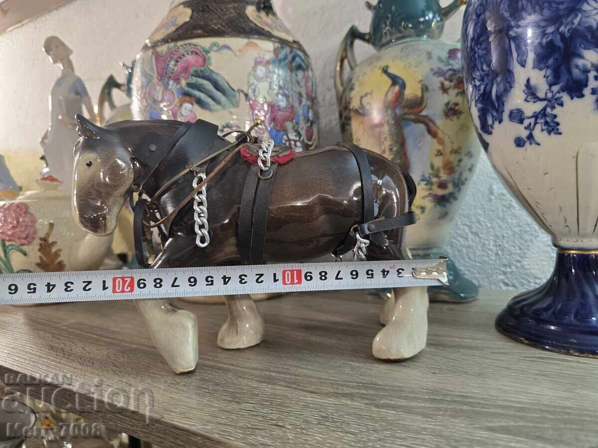 Figurină din porțelan extrem de elegantă în formă de cal !!! - 5