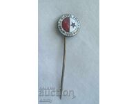 Insignă fotbal - FC Slavia Praga, Cehoslovacia, Cehia