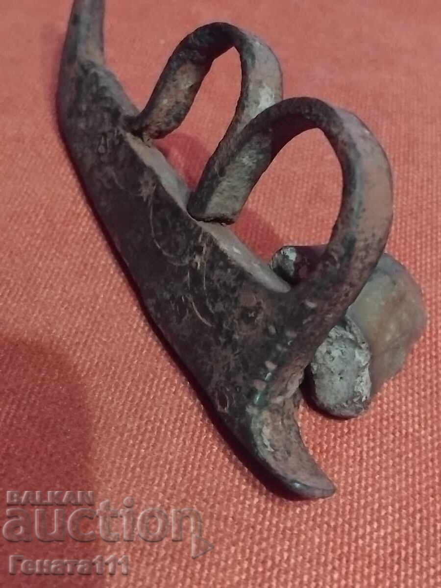 Παλιά σιδερένια πυρόλιθα πυρόλιθος - 7