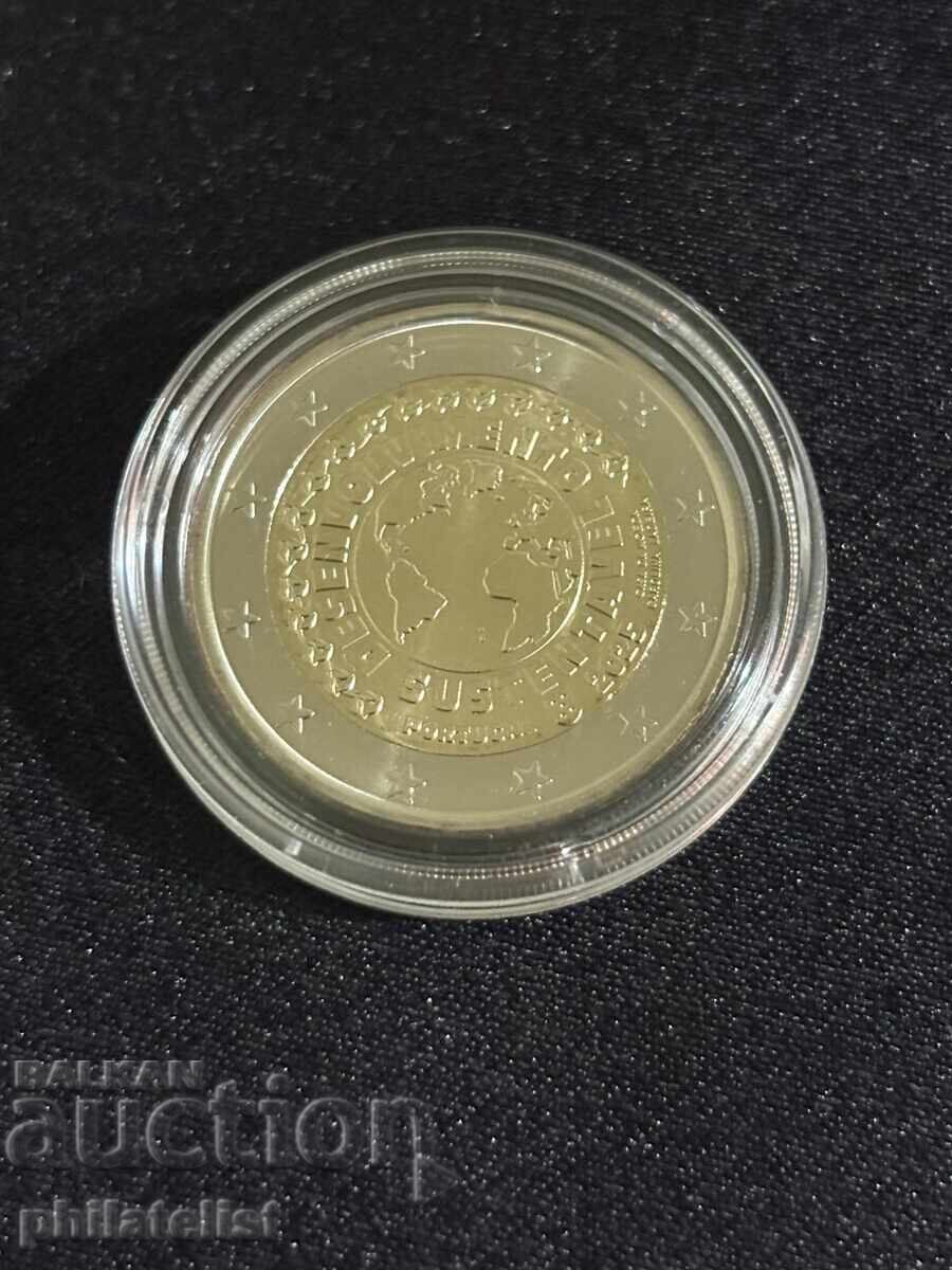 Португалия 2025 – 2 евро – Устойчиво развитие UNC