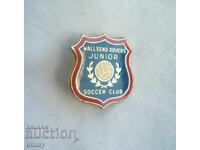 Football badge - Wallsend FC, Youth Football Club, Australia