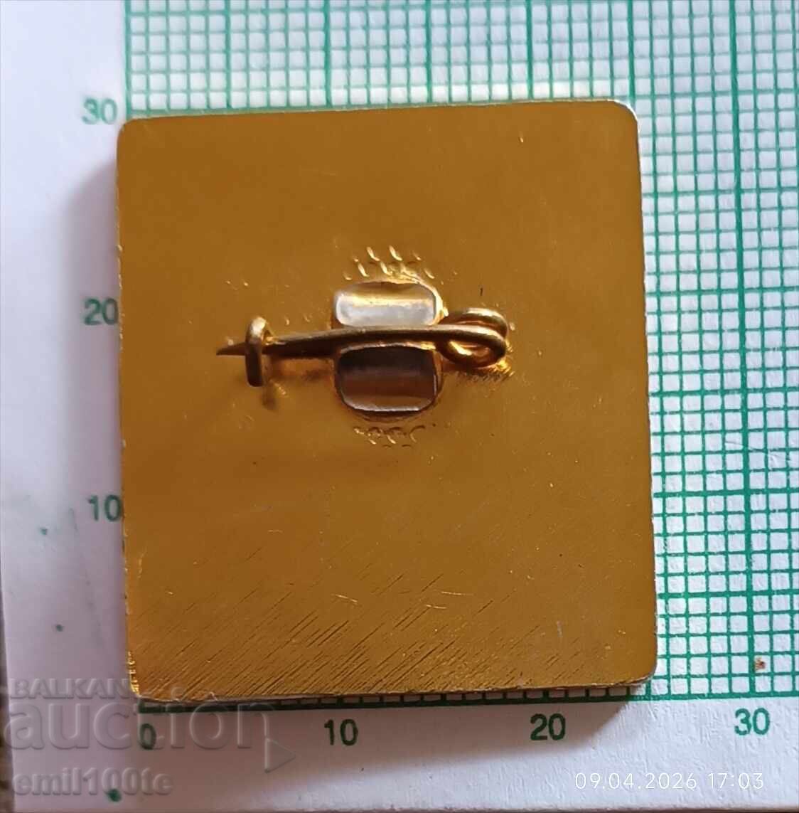 Insignă - Al 35-lea Congres al BZNS - 6 Insignă - Al 35-lea Congres al BZNS - 6