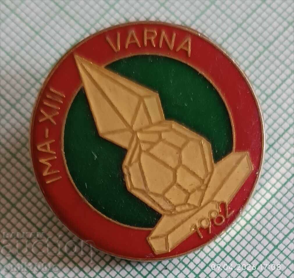Значка- IMA Варна 1982 Международна минераложка асоциация с цена € 1.50 | 2.93 лв.