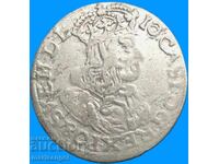 Poland 6 Groschen (Sixth) 1663 John III silver - rare