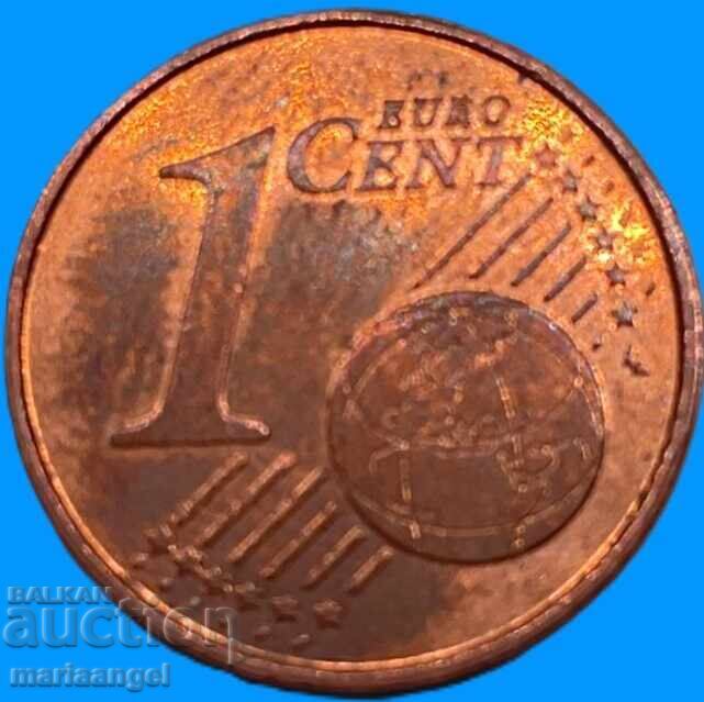 1 Euro cent 2019 Germania - nominal rar "1" - 6