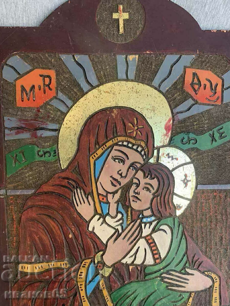 Delivery of icon 53cm by 46cm