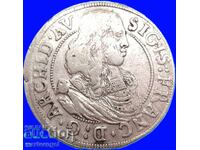 Austria 3 Kreuzer 1664 Ferdinand Karl Tirol argint