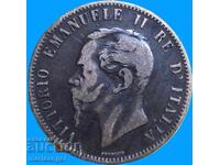 10 Centesimi 1862 Italy M-Milan Victor Emmanuel 30mm
