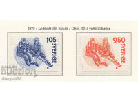 1979. Suedia. Bandy - un tip de hochei.