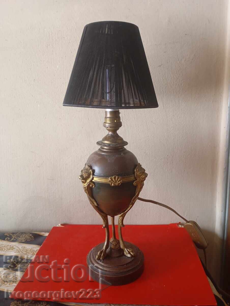 Old table lamp