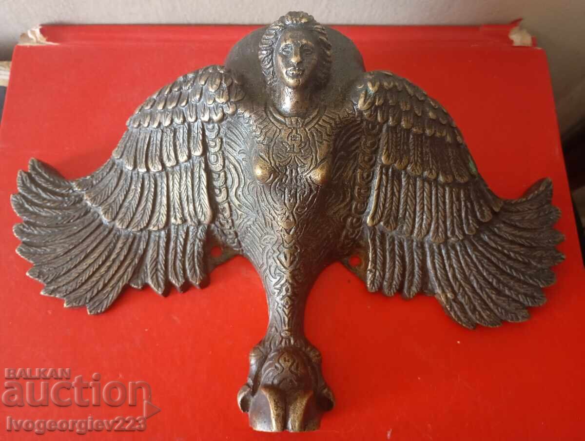 Παλιά μπρούτζινη απλίκα, διακοσμητικό στοιχείο