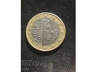 1 евро 2002 Люксенбург